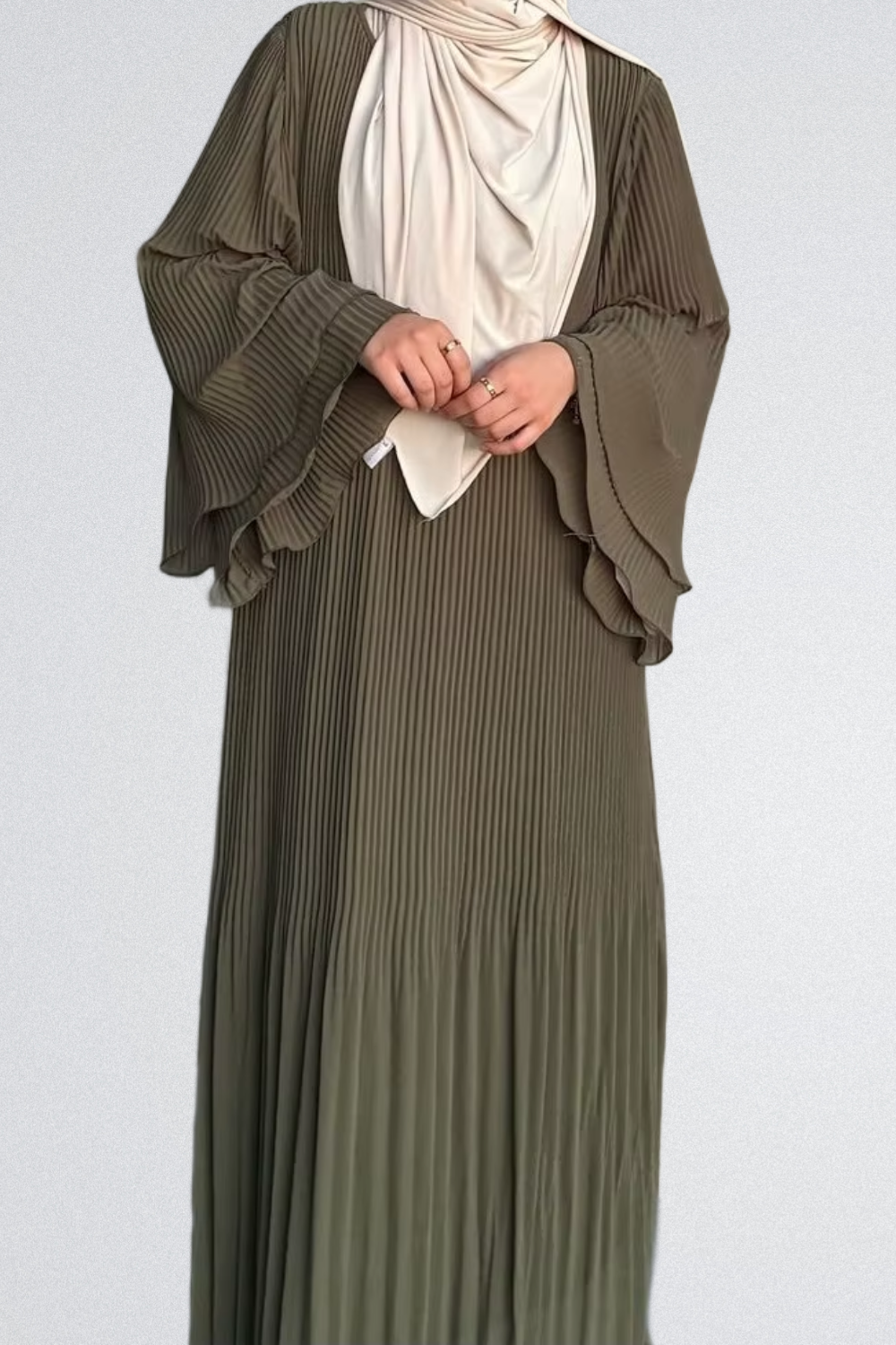 Abaya Plissée