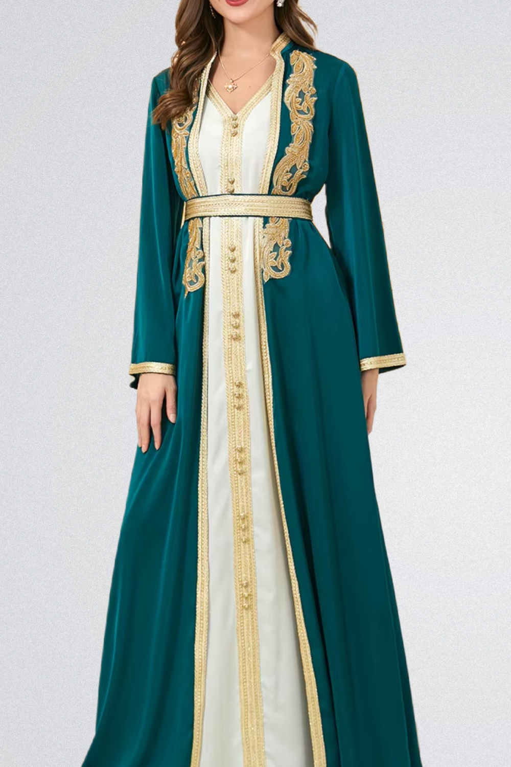 Caftan Vert Emeraude