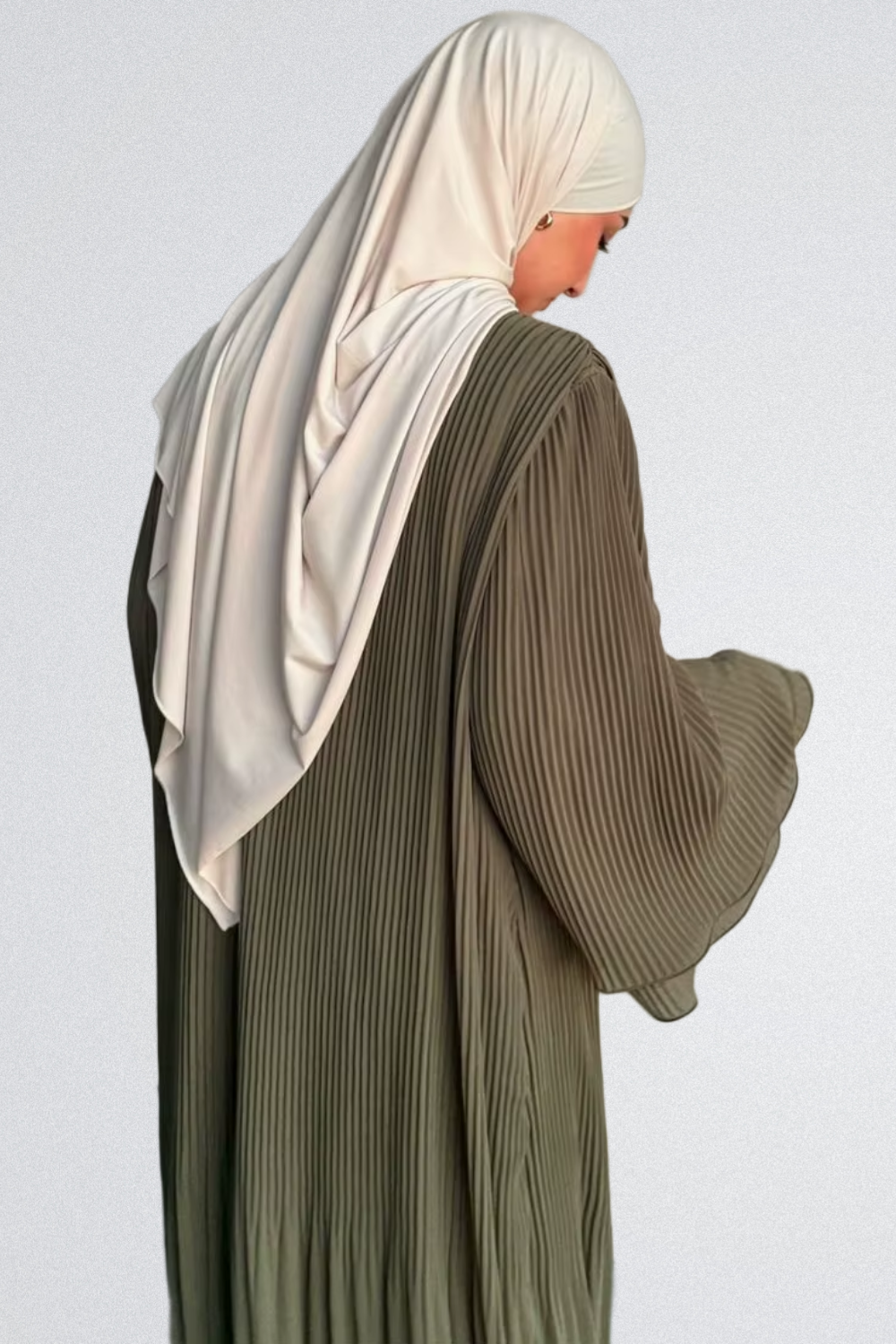 Abaya Plissée