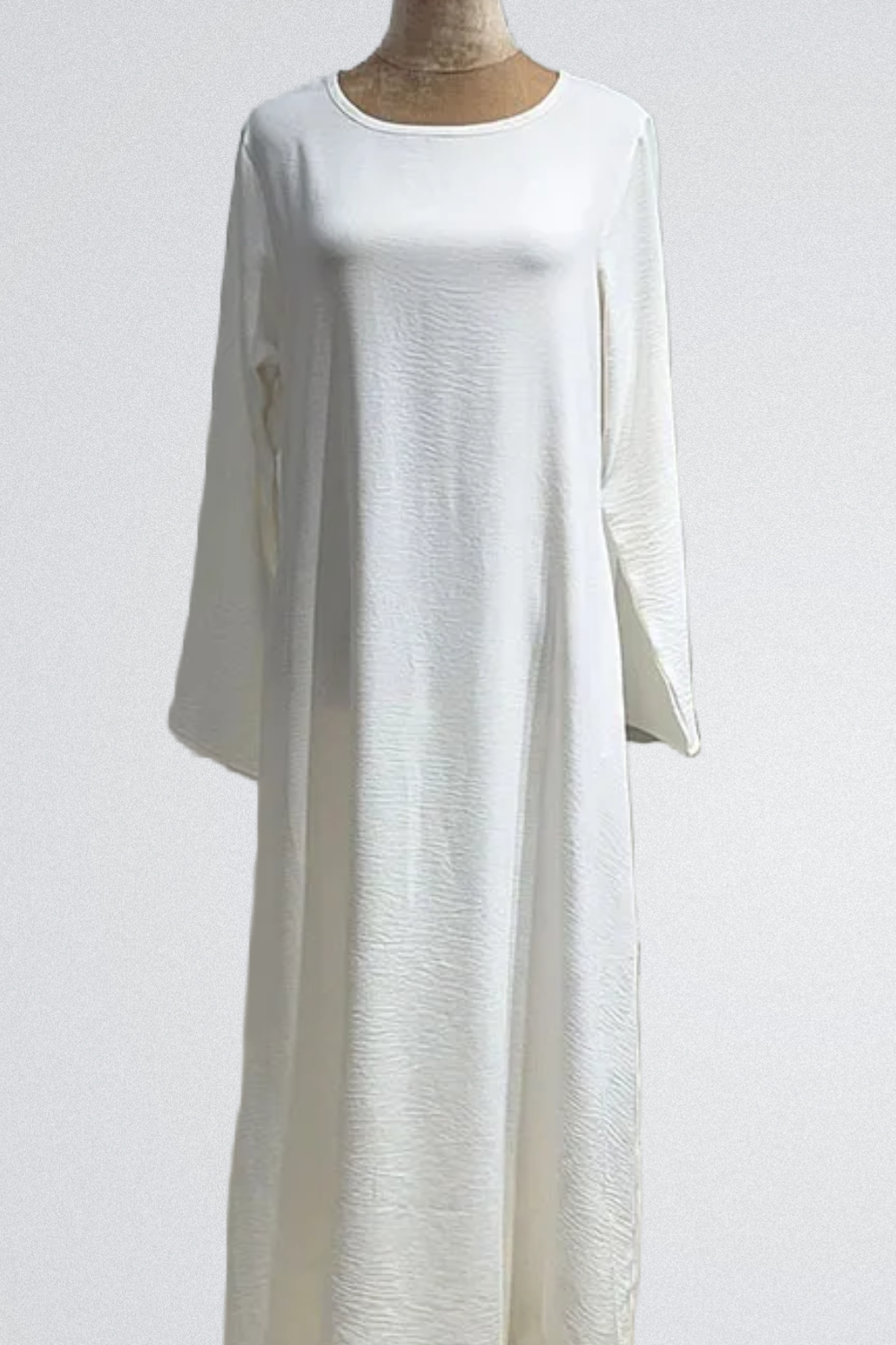 Abaya Blanche Simple